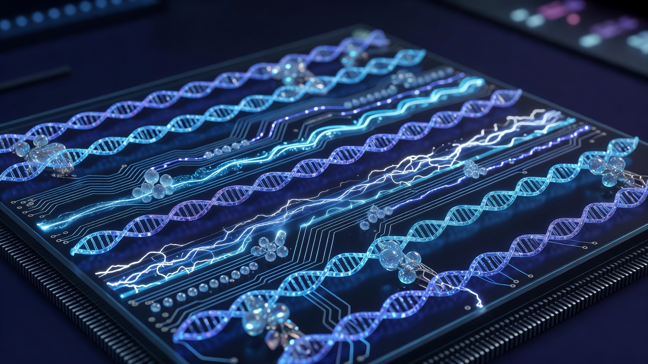 Electrifying Gene Synthesis: New Silicon Chip Writes Dozens of DNA Sequences Simultaneously